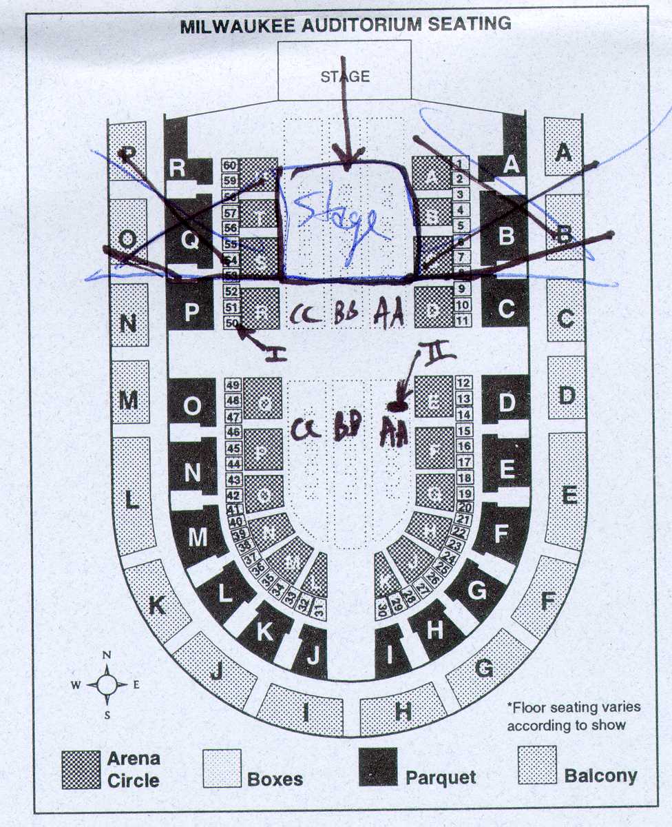 Mecca Arena Seating Chart